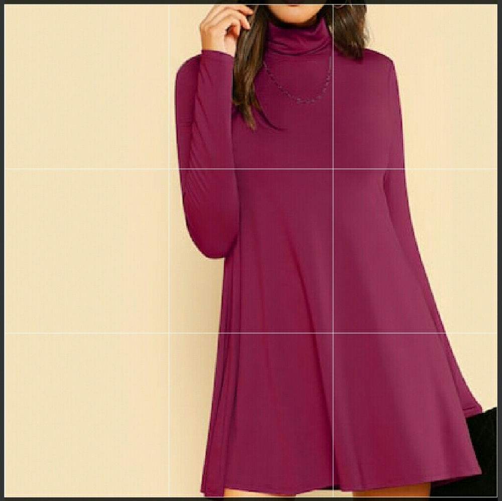 High Neck Dress